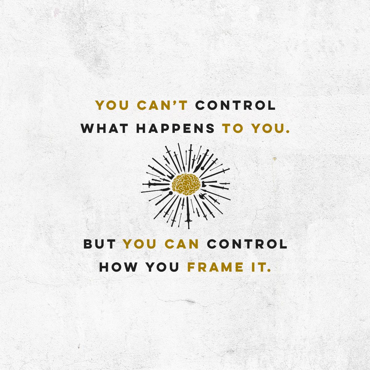 Quote graphic 1 from week 3: Defeat Your Negative Thoughts