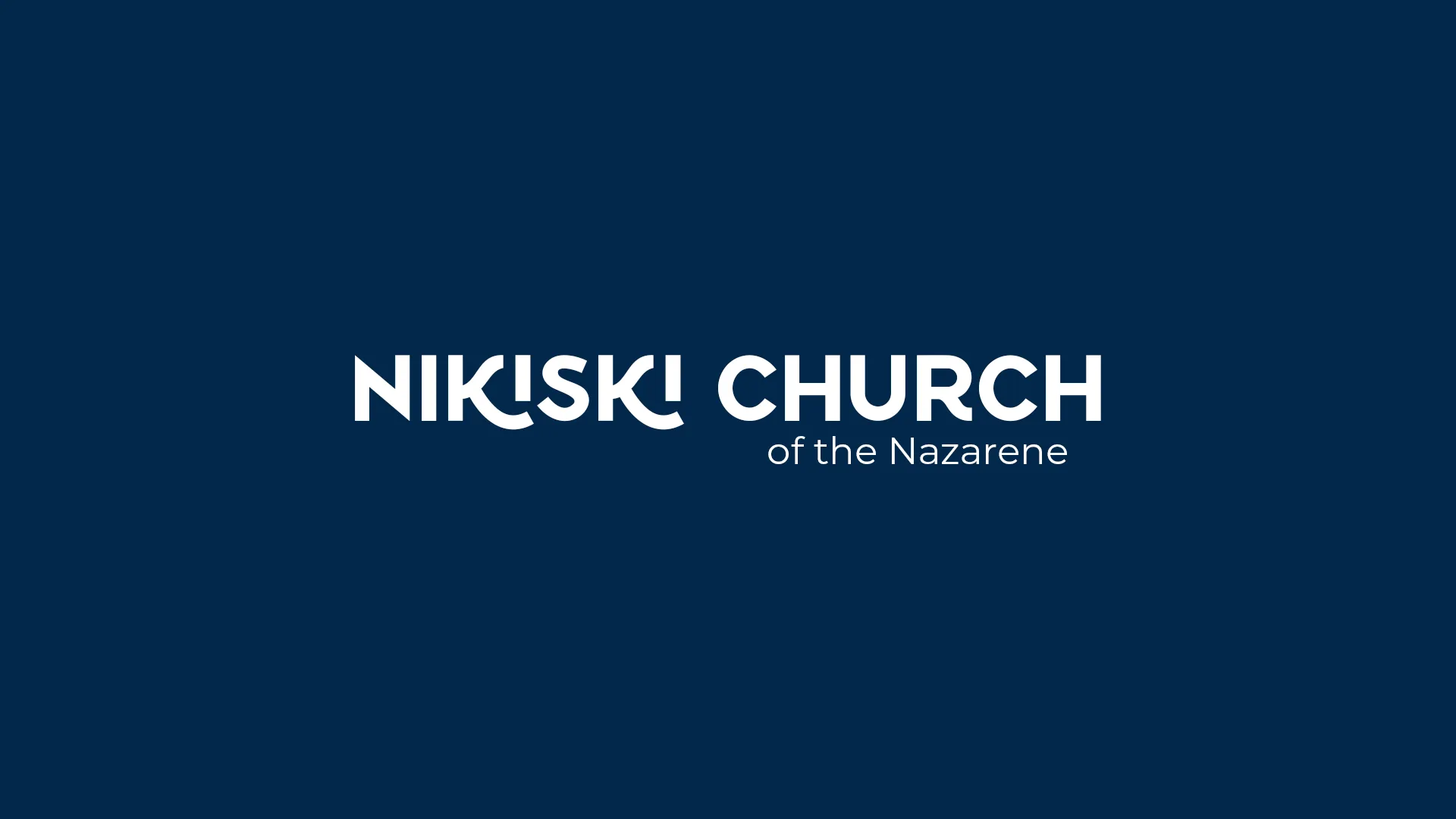 Nikiski Church of the Nazarene livestream graphic